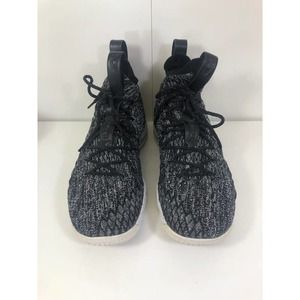Nike LeBron 15 XV Ashes Black White Oreo Basketball Shoes-897648-002, Men’s 10